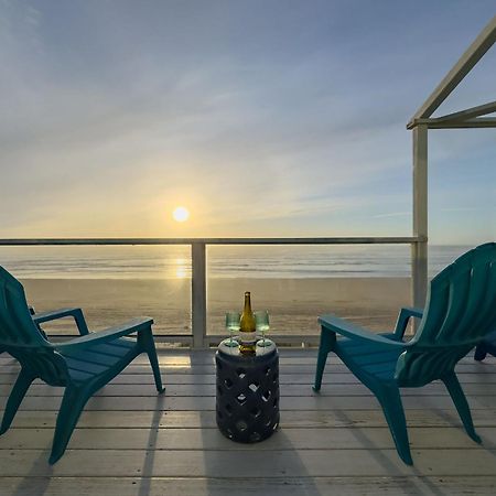 Steps From The Beach! Hottub, $1M Ocean View, Deck Waldport Zewnętrze zdjęcie